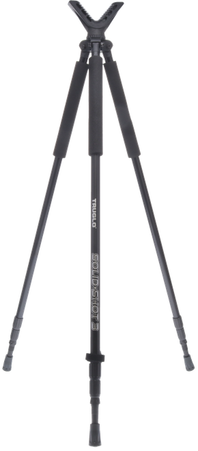 TruGlo Solid-Shot 22-68" Tripod Black Aluminum - TG8925XB