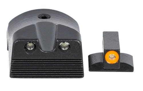 Mepro Meprolight USA Hyper-Bright Tritium Orange Outline Front Sight-Green - 412183131