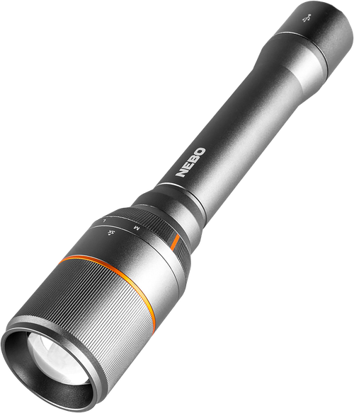 Nebo Davinci 1000 Flashlight Gray 100/400/1 000 Lumens White LED