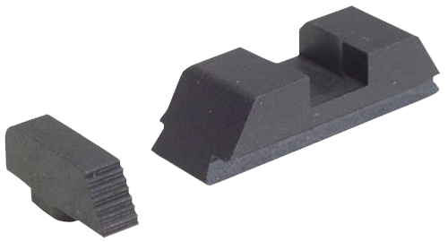 AmeriGlo Range Series Sight Set for Glock Serrated Front-Black Rear