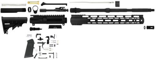 TacFire Lower Parts Kit Unassembled Rifle 223 REM/5.56x45mm NATO AR-15 1/2"-28 - SSRK556LPK