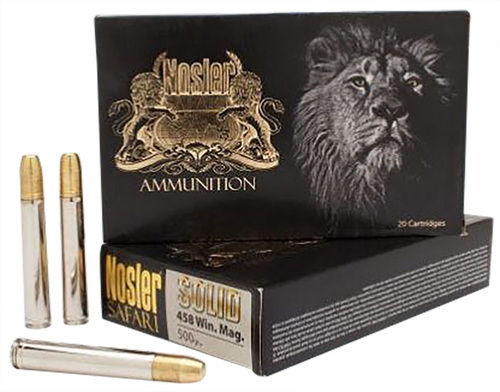 Nosler Trophy Grade Safari 458Lott 500gr Nosler