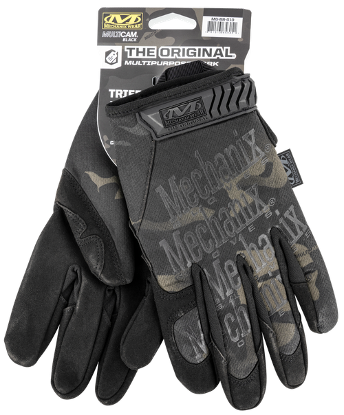 Mechanix Wear Original Black Multi-Cam Synthetic Leather