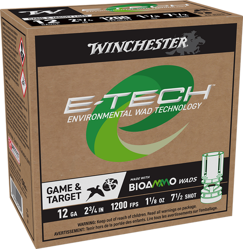 Winchester Ammo E-Tech 12Gauge 2.75" 1 1/8oz