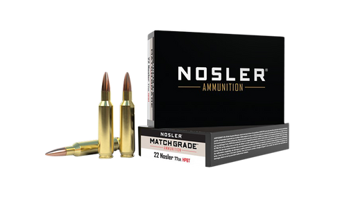 Nosler Match Grade 22Nosler 77gr Custom Competition