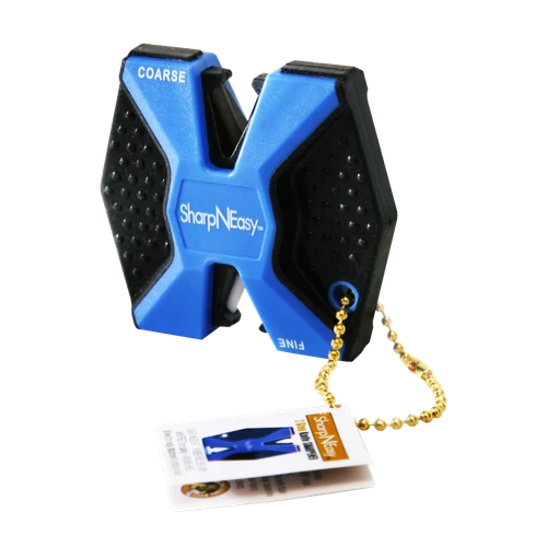 AccuSharp SharpNEasy 2-Step Sharpener Hand Held Fine Coarse Ceramic Stone - 334C