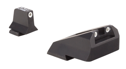Trijicon Suppressor/Optic Height Sights Green/Tritium White Outline