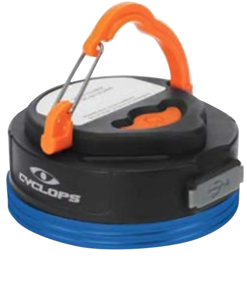 Cyclops Cyc-Clipmate Black 200 Lumens White