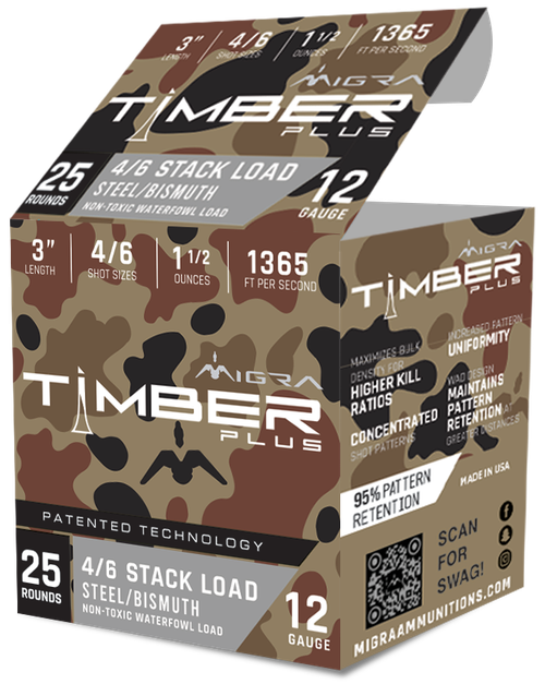 Migra Ammunitions Combinational 12Gauge 3" 1 1/2oz