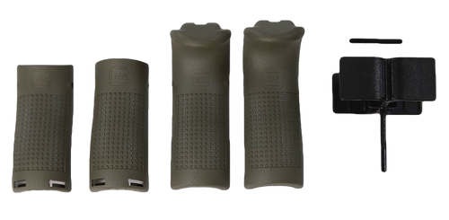 Glock Backstrap/Beavertail Set Battlefield Green Polymer