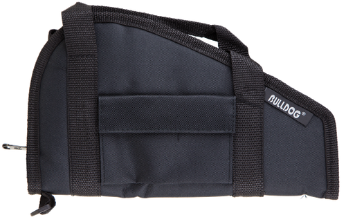 Bulldog Pistol Rug Large Black Nylon Holds Handgun