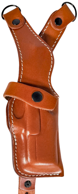 1791 Gunleather Optic Ready Shoulder Vertical Brown Fits Sig P320 Right Hand - NSS2.4CBRVR