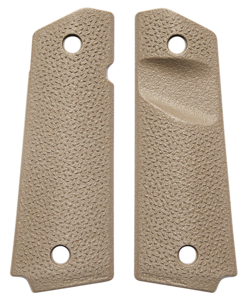 Magpul MOE Grip Panels Aggressive TSP Texture Flat Dark Earth Polymer for 1911 - MAG544FDE