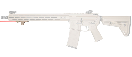 Viridian HS1 AR Hand Stop Red Laser with Picatinny Rail Adapter HS Series Flat - 9120061