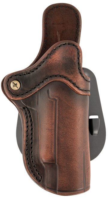 1791 Gunleather Paddle Holster Optic Ready OWB Size 01 Vintage Leather Fits 4-5" 1911 Right Hand