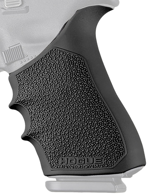 Hogue Grip Sleeve Handall Beavertail Black Rubber