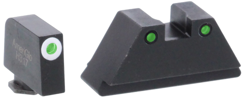 AmeriGlo Optic Compatible Sight Set for Glock
