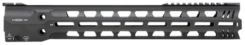 Strike Industries GRIDLOK-416-FD-16 Full Duty With Quick Detach System 16"L 1.57"D M-LOK Black Aluminum for HK 416 MR556 M27 IAR