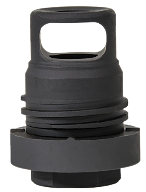 Yankee Hill 3102-1MB-24A Mini Phantom Q.D. Muzzle Brake Black Melonite Steel with 5/8"-24 tpi Threads & 1.60" OAL for 30 Cal AR-15