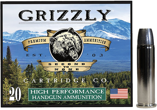 Grizzly Ammo 357Mag 200gr Wide Long Nose Gas Check 20 Per Box/10 Case