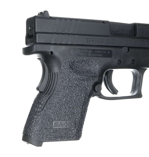 Talon Adhesive Grip Textured Black Rubber for Springfield XD Subcompact 9 40 - 203R