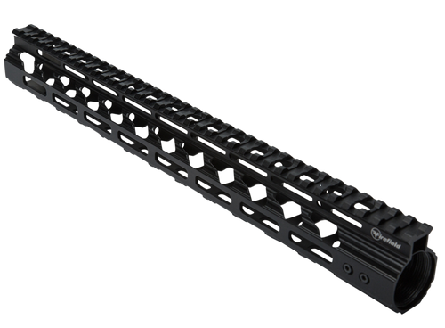 Firefield Verge Handguard M-LOK Aluminum Black Anodized Picatinny Rail AR-15 15" Long