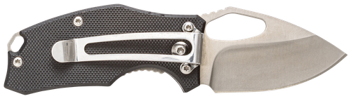 Smiths Lil Choncho 2.20" Folding Drop Point Plain Polished 400 Blade/Black G10 - 51119
