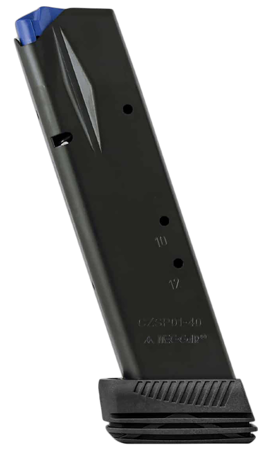 Mec-Gar CZ 14-Round 40 S&W Fits Shadow 2/85B/75B/SP-01 Black - MGCZ4014DPS