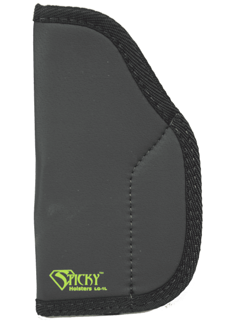 Sticky Holsters LG-1L Black/Green Latex Free Rubber Fits 1911 Ambidextrous
