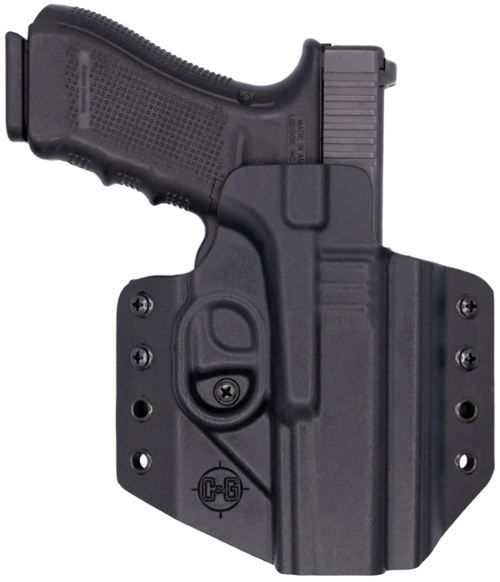 C&G Holsters 0000 Covert OWB Black Kydex