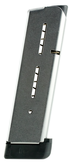 Wilson Combat 1911 Extended Government 45 ACP 8rd Magazine, Stainless Steel - 47DE