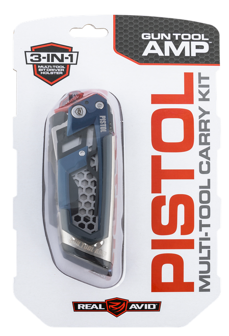 Real Avid Gun Tool Amp-Pistol Black/Silver Stainless