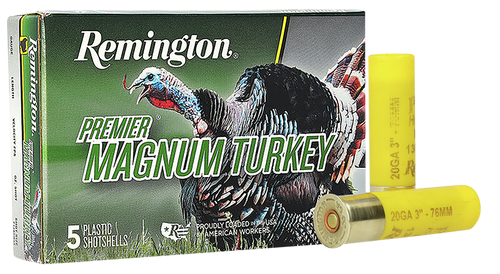Remington Ammunition Premier Magnum Turkey 20Gauge 3"