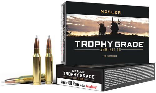 Nosler Trophy Grade 7mm-08Rem 140gr Nosler AccuBond