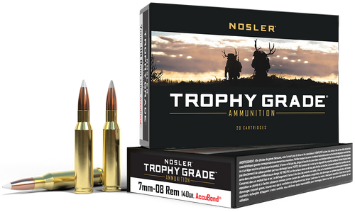 Nosler Trophy Grade 7mm-08Rem 140gr Nosler AccuBond