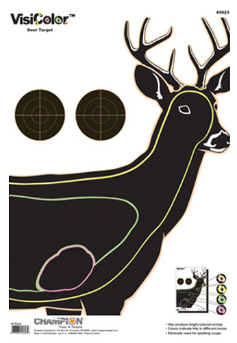 Champion Targets VisiColor Deer Paper Hanging Pistol/Rifle