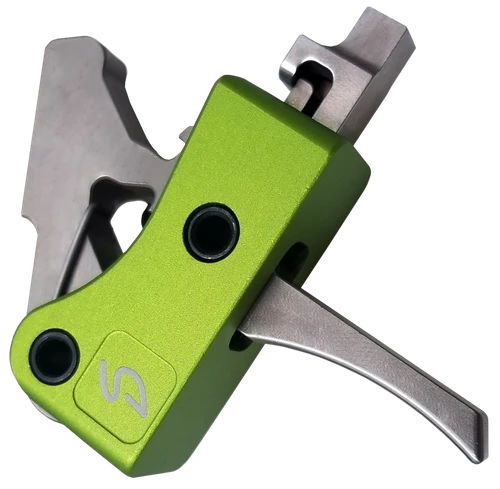 Stern Defense H2S Drop In Trigger Green Fits AR10/AR15 - 009H2SNIBD1M