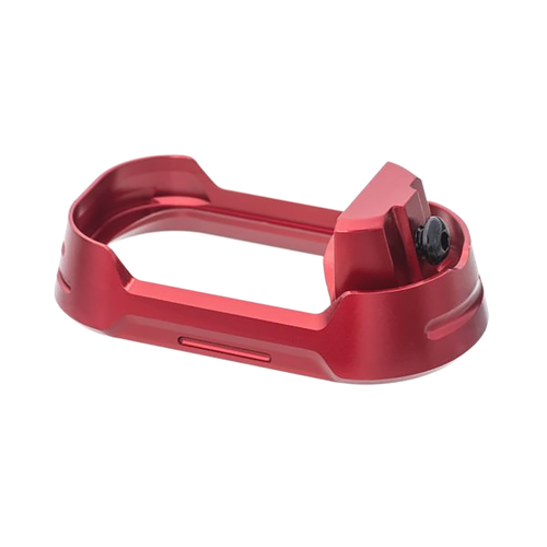 Tyrant CNC Magwell Fits Glock 19 Gen 3-4 Red Aluminum