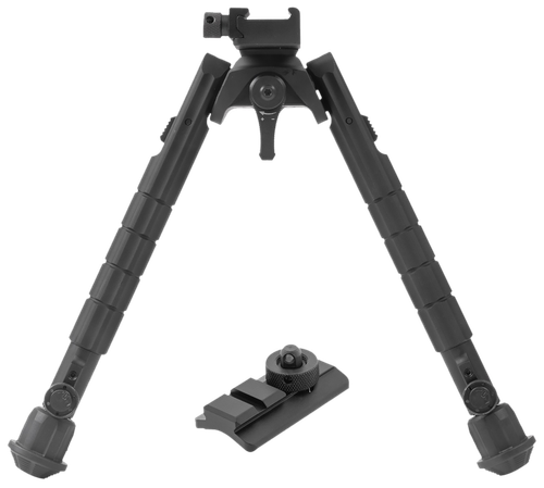 Leapers Bipod Black Anodized 8-12" Aluminum