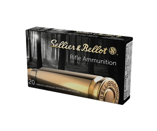 Sellier & Bellot Plastic Tip Special 204 Ruger Ammo 32gr 20 Rounds - SB204A