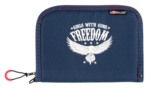Girls With Guns Freedom Navy w/White Letters
