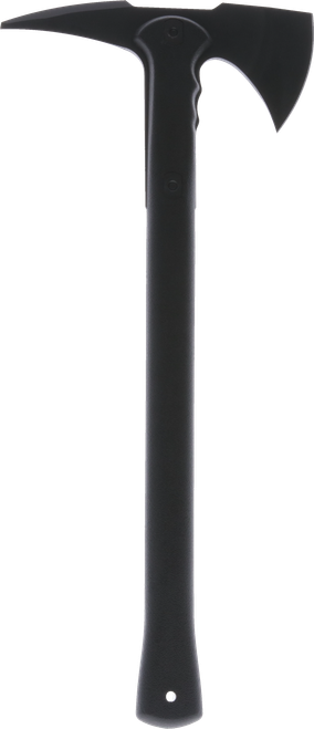 Cold War Hawk Tomahawk with Spike Plain 1055 Carbon Blade Black Polypropylene - CS90PTWH