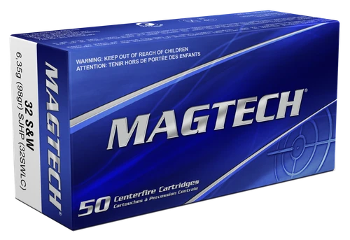 Magtech Range/Training 32 S&W Long Ammo 98gr SJHP 50 Rounds - 32SWLC