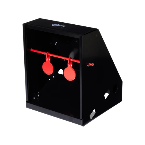EZ-Aim Air Gun Pellet Shooting Target & Trap Red Steel Circle - 15429