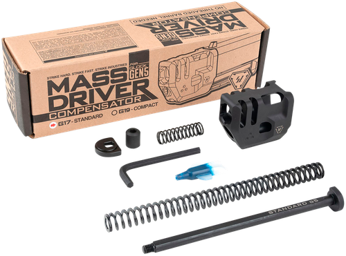 Strike Industries Mass Driver Compensator Black for