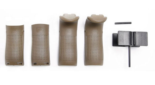 Glock Backstrap/Beavertail Set OD Green Polymer