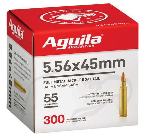 Aguila 5.56x45mm NATO 55gr Full Metal Jacket