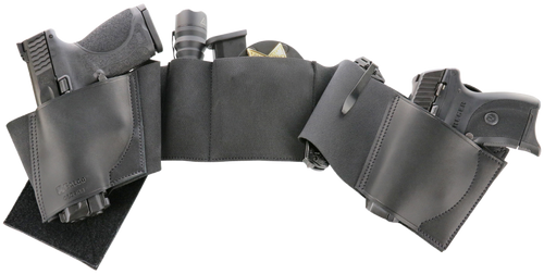Galco UnderWraps Elite Black Large Leather/Nylon Handgun