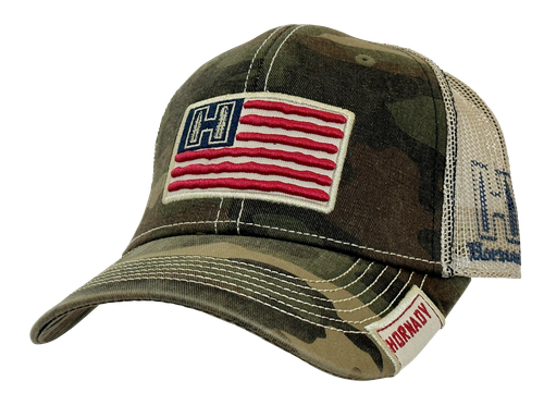 Horizon Design Hornady Gear Camo American Flag Patch - 10090