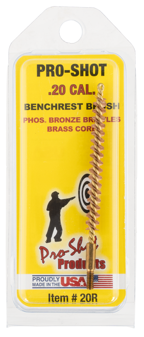 Pro-Shot Bore Brush .20/ .204 Cal Rifle